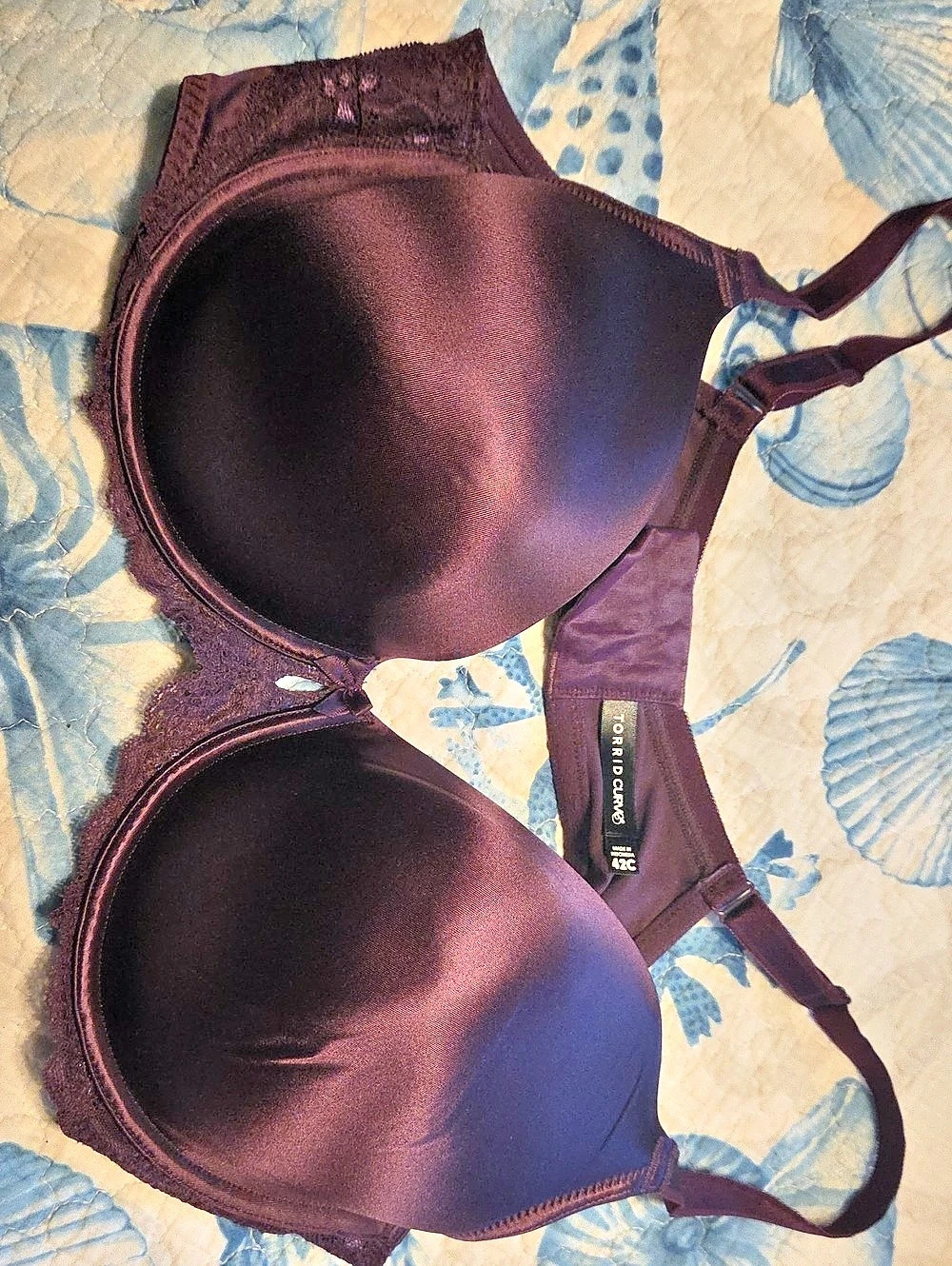 TORRID CURVE Bra in Purple Size 42C Like New